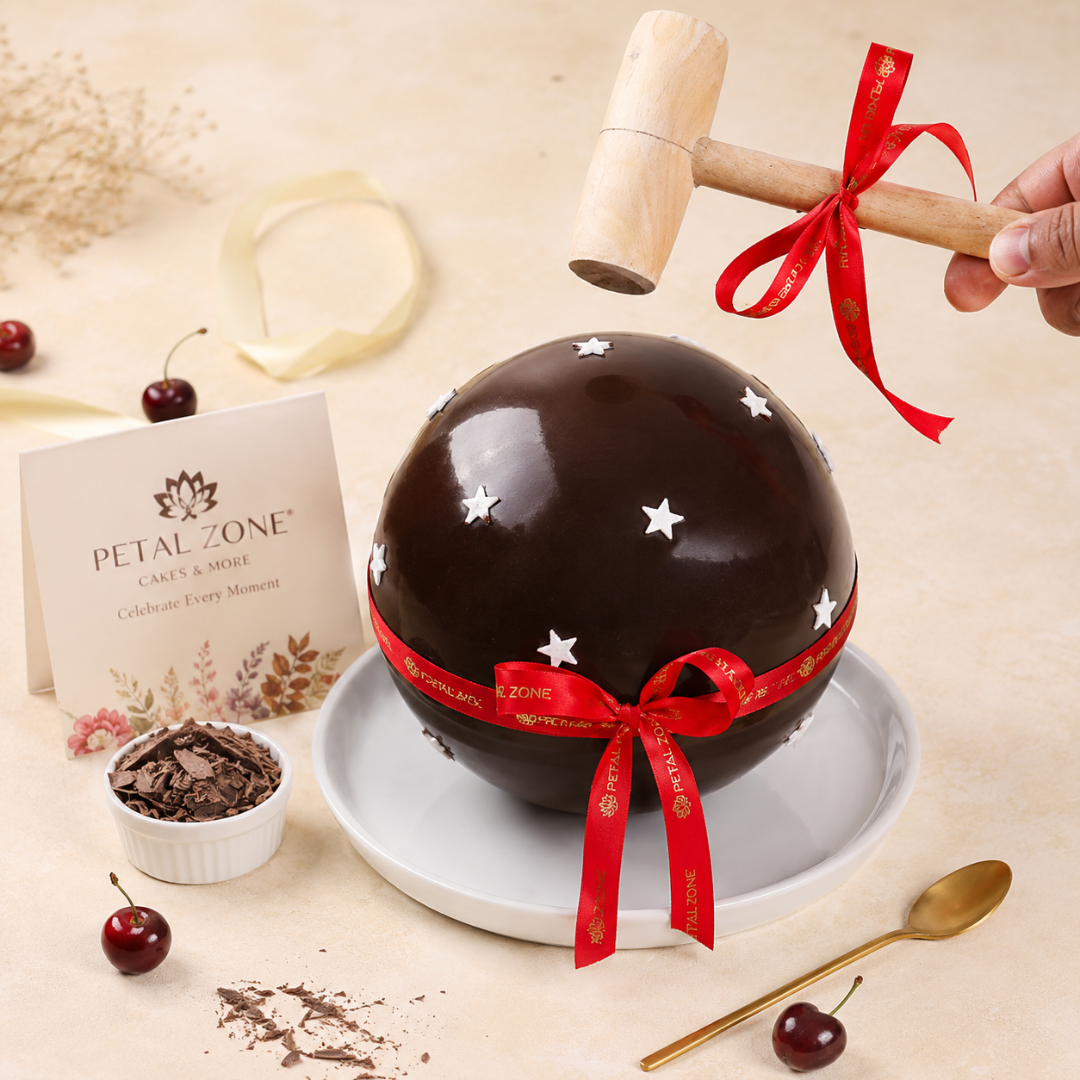 Hidden Forest Delight – Black Forest Pinata Cake