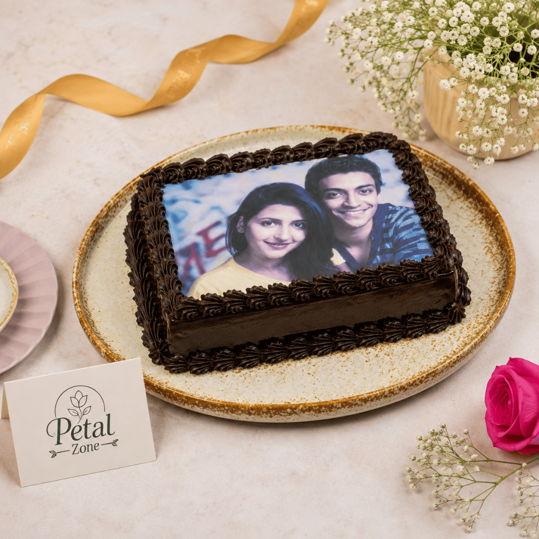 Sweet Memories – Chocolate Photo Cake