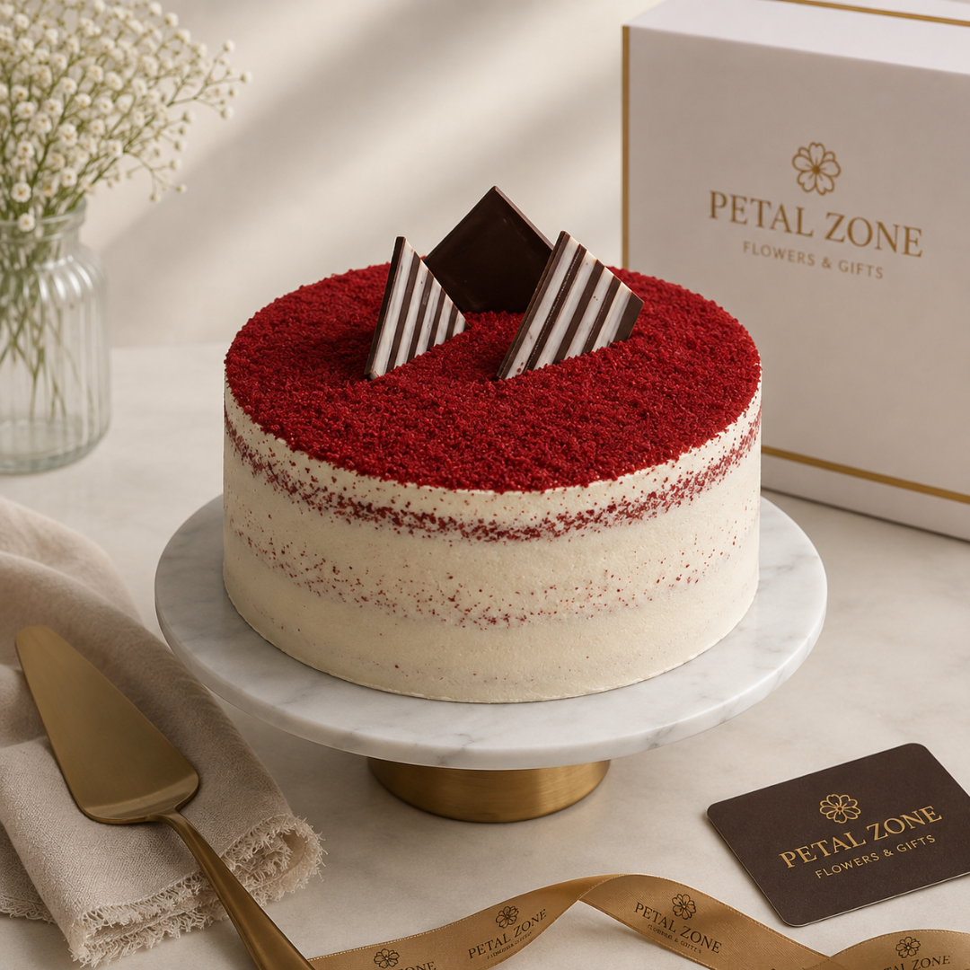 Velvet Romance – Red Velvet Cream Cake