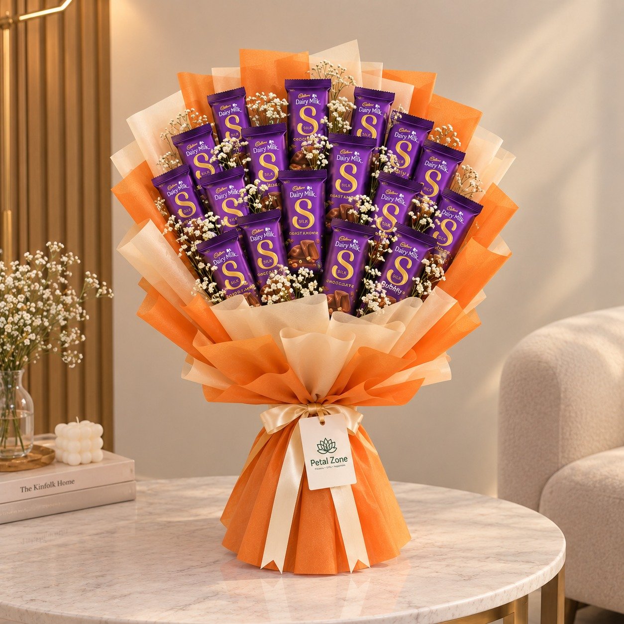 Silk Indulgence – Premium Dairy Milk Silk Bouquet